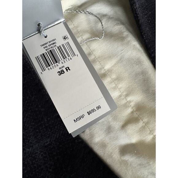 Ralph Lauren Purple Label Camel Hair Blue Vest 38R US/48R Euro Italy NWT $695 - Picture 9 of 10